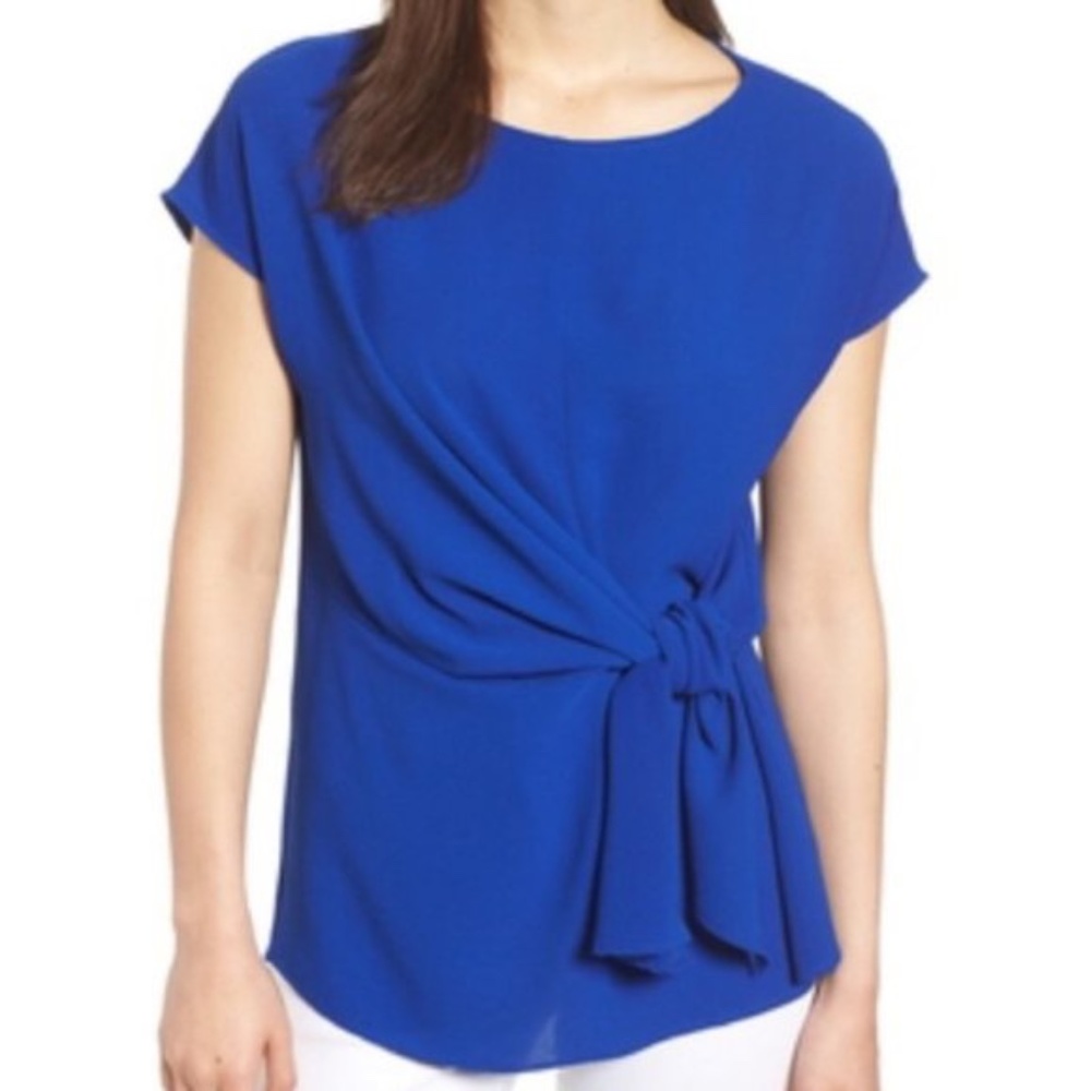 Gibson Tie Front Blouse
